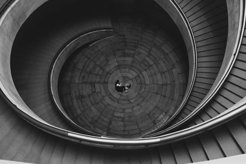 monte-escalier à Dinard